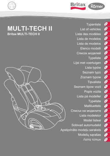 MULTI-TECH II - Britax