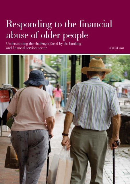 Responding to the financial abuse of older people - Loddon ...