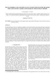 multi-temporal sar and optical data fusion with texture measures for ...