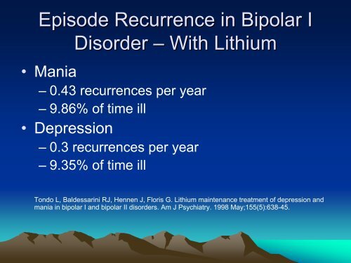 Lithium: The Forgotten Wonderdrug