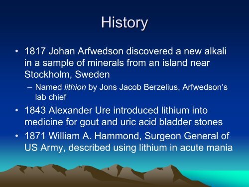 Lithium: The Forgotten Wonderdrug