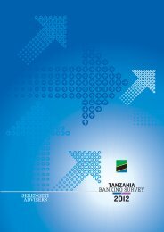 banking survey cover 2012 - Tanzania Chamber of Commerce ...