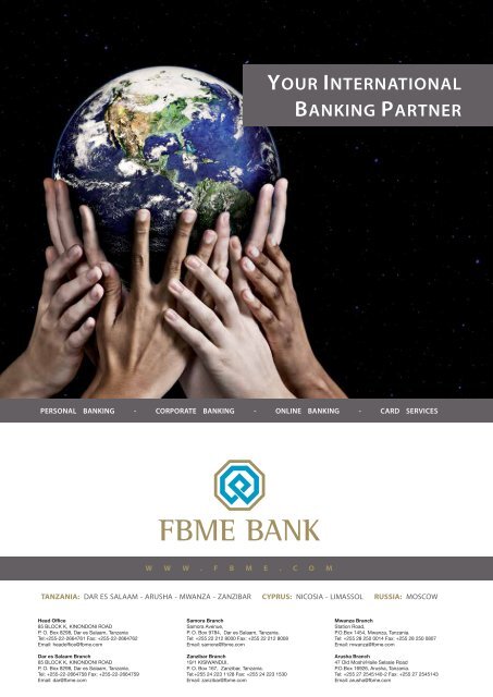 banking survey cover 2012 - Tanzania Chamber of Commerce ...