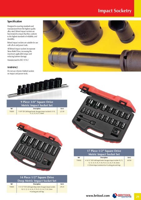 Britool Catalogue - Bellscott.ie