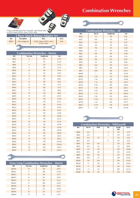 Britool Catalogue - Bellscott.ie