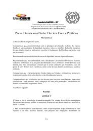 Pacto Internacional Sobre Direitos Civis e PolÃ­ticos.(ONU) - OIT