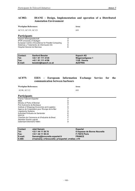 1996 - European Telework Week