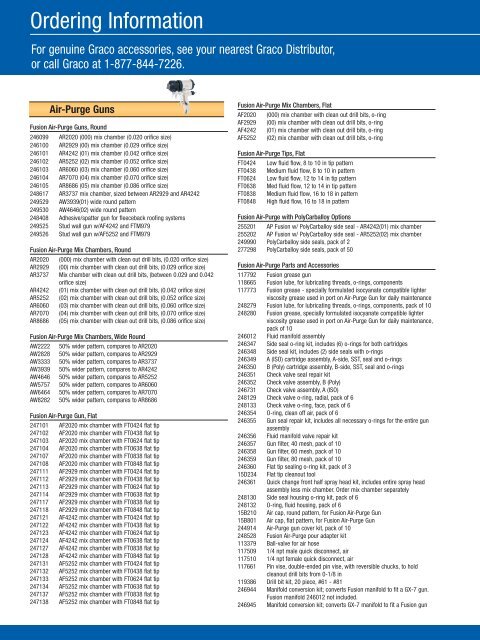 Fusion AP and Fusion MP Brochure