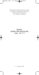 Rozpis GRAND PRIX 2003 (.pdf) - Jazdectvo