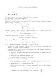 1 EXERCICE - APHEC