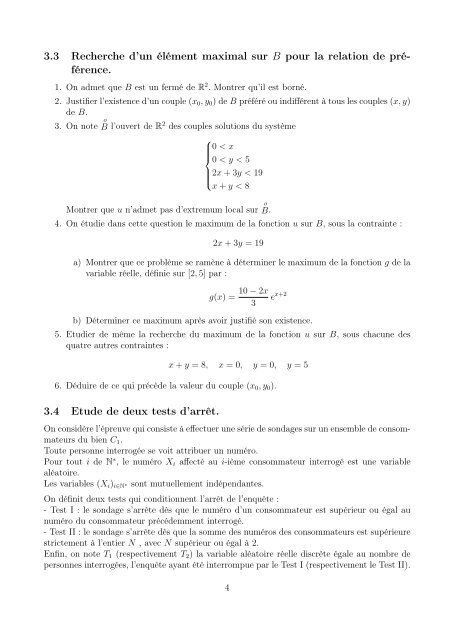 1 EXERCICE - APHEC