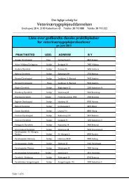 Liste over godkendte praktikpladser - juni 2013
