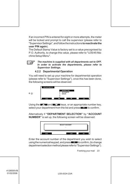 User Guide Product(range) - Neopost