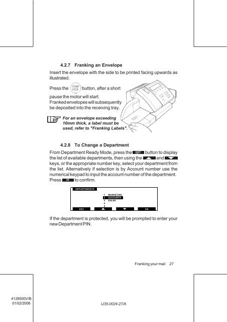 User Guide Product(range) - Neopost