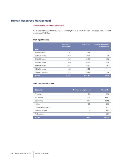 DARS_porocilo 2007 ANG.indd