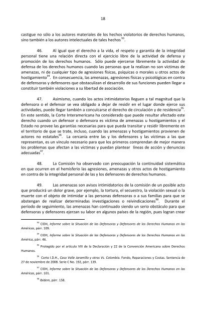 Segundo Informe sobre la SituaciÃ³n de las Defensoras y ...