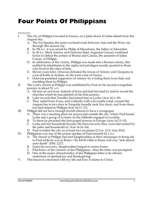 four-points-of-philippians-free-sermon-outlines