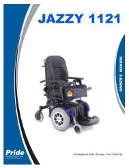JAZZY 1121 - Pride Mobility UK