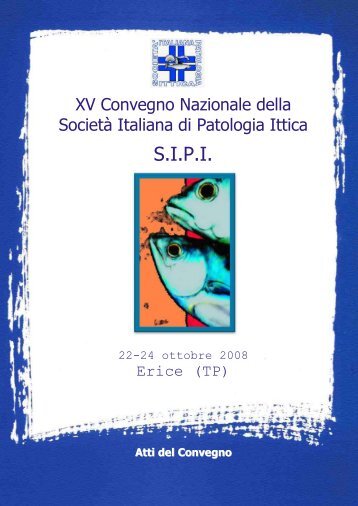 ATTI DEL XV CONVEGNO NAZIONALE SIPI SocietÃ  Italiana di ...