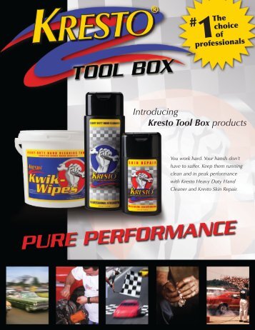 Kresto® Tool Box Information - STOKO Skin Care