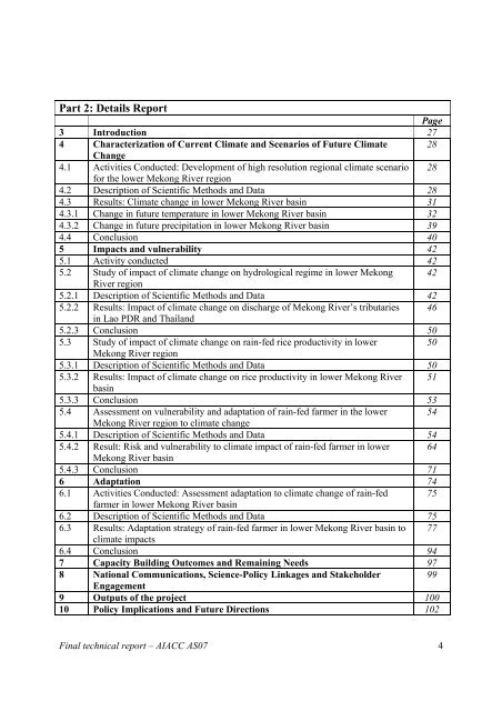 Final Technical Report - weADAPT