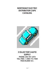 NORTHEAST CAPS.pdf - CollectorsAutoSupply.com