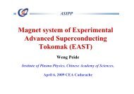 weng-EASTmagnetsystem - CEA