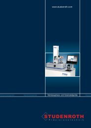 Werkzeugmess_und_VoreinstellgerÃ¤te - Studenroth PrÃ¤zisionstechnik