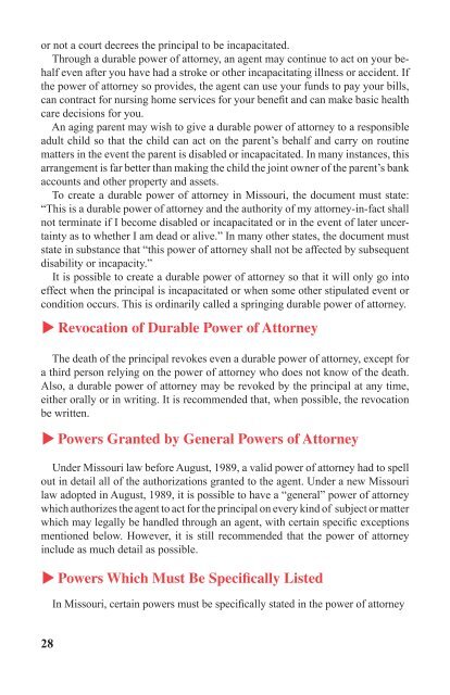 Probate Law Resource Guide (PDF) - the Missouri Bar