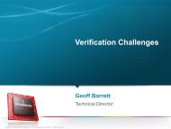 Verification Challenges - Test and Verification Solutions