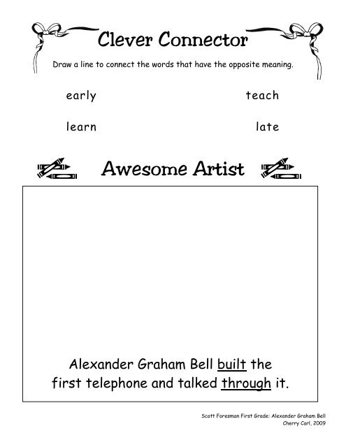 Alexander Graham Bell - Little Book Lane