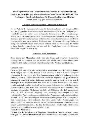 Stellungnahme des Psychiaters Mag. Dr. Christian Spaemann (PDF ...