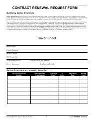 contract renewal request form - The Illinois Housing Development ...