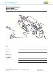 Technische Information Krings Verbau - Emunds + Staudinger GmbH