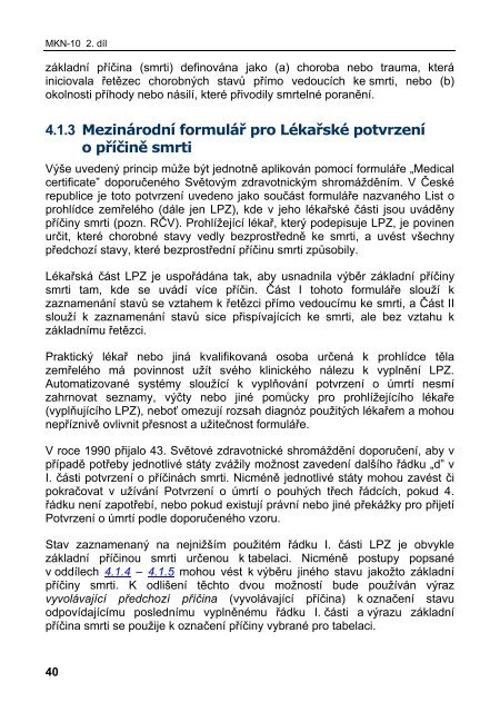 MKN-10 InstrukÄnÃ­ pÅÃ­ruÄka (aktualizovanÃ¡ verze k 1.1.2013)