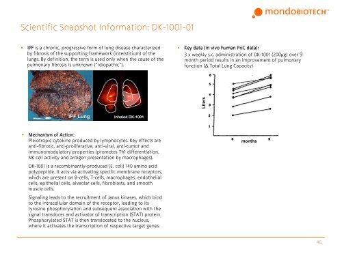 Mondobiotech Holding AG Company presentation