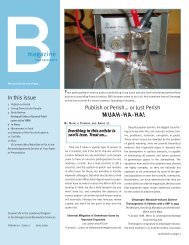 magazine - Biological and Biomedical Sciences (BBS) - Yale ...