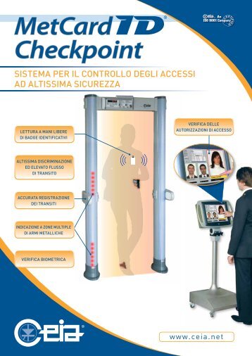 MetCard Checkpoint - CEIA S.p.A.