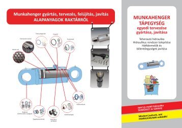 Munkahenger, tÃ¡pegysÃ©g gyÃ¡rtÃ¡s, javÃ­tÃ¡s - GIMEX-Hidraulika Kft.