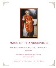 Mass of Thanksgiving - HealthCare Chaplaincy