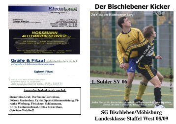 BSV Kicker gegen Suhl 0809_090613 - Bischlebener SV