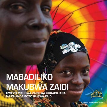 MABADILIKO MAKUBWA ZAIDI - The Foundation for Civil Society