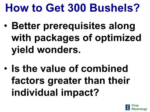 The Quest for 300 Bushel Corn - South Dakota Agri-Business ...