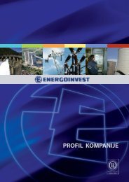 PROFIL KOMPANIJE - energoinvest