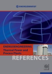 ENERGOENGINEERING Thermal Power and ... - energoinvest