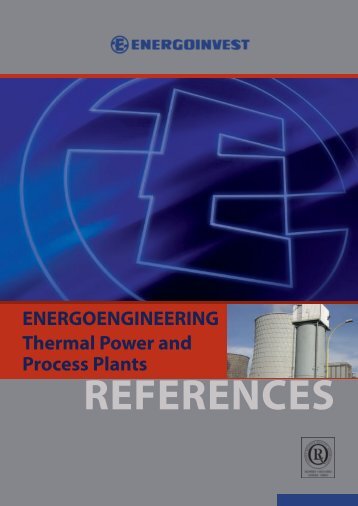 ENERGOENGINEERING Thermal Power and ... - energoinvest