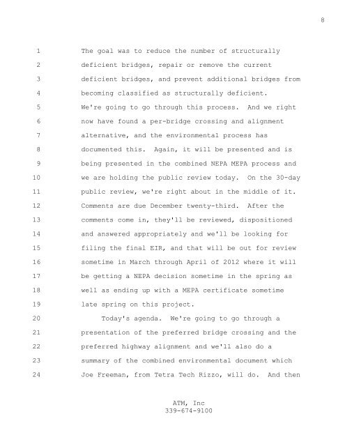 Final Environmental Impact Report - Whittier Bridge/I-95 ...