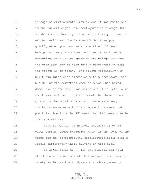 Final Environmental Impact Report - Whittier Bridge/I-95 ...