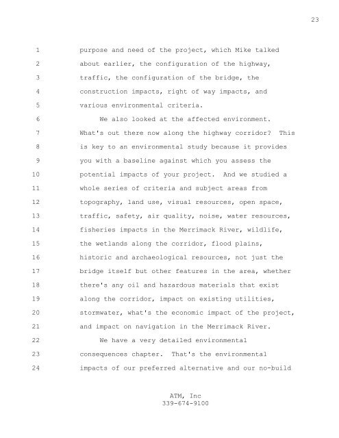 Final Environmental Impact Report - Whittier Bridge/I-95 ...