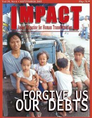 SEPTEMBER 2005 Vol 39, No 6 • Php 70.00 Php 70.00 - IMPACT ...